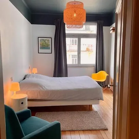 Apartment Appart Cosy 55m2 Avec Balcon Proche Gare 2p